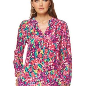 Lilly Pulitzer Wild Confetti Elsa Large EUC